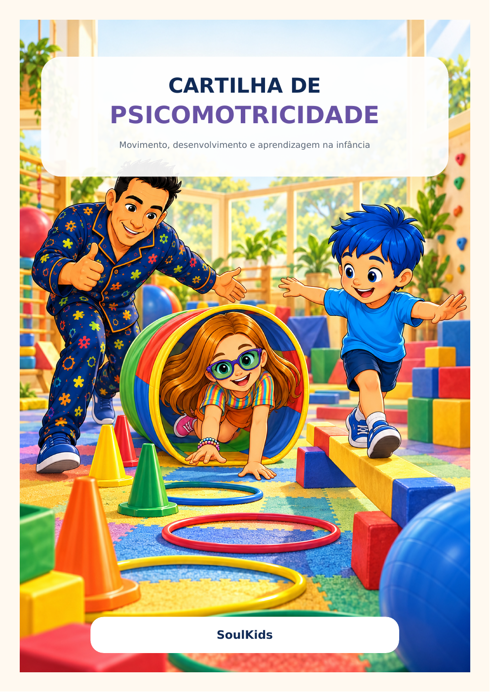 Capa da Cartilha de Psicomotricidade SoulKids
